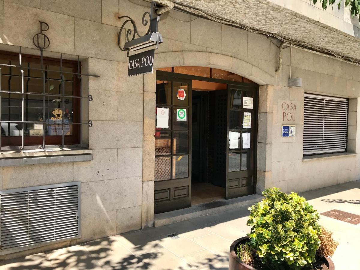 Hostal Can Pou Vidreres Exterior foto